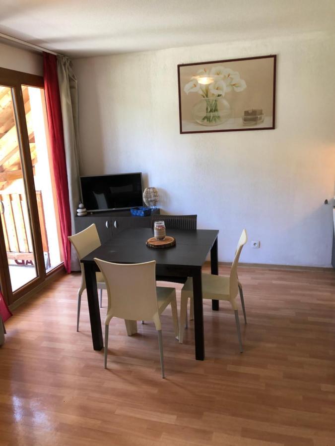 Studio Vue Piste + Parking Souterrain Privatif Inclus Les Orres Bagian luar foto