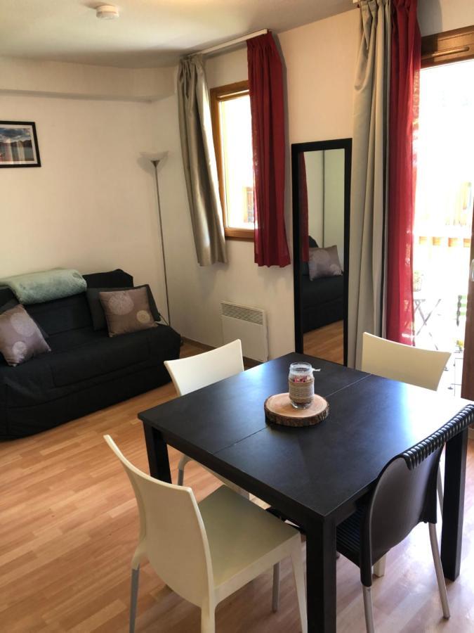 Studio Vue Piste + Parking Souterrain Privatif Inclus Les Orres Bagian luar foto